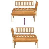 2-delige Loungeset pallet massief acaciahout - thumbnail