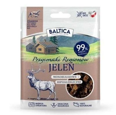 BALTICA Przysmaki regionów Monoprotein Deer - traktatie voor hond - 30g
