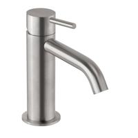 Wastafelmengkraan Mavesteel Rivo428 15.7cm met Click Waste 1-hendel Geborsteld RVS - thumbnail