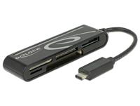 Delock 91739 USB 2.0-kaartlezer USB Type-C male 5 sleuven - thumbnail