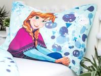 Disney Frozen Dekbedovertrek, Sisters Glow in the Dark - 140 x 200 cm - Katoen - 70 x 90 cm - thumbnail