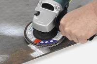 Wolfcraft Slijpmopschijf | Korund | K60 | Ø115 x 22mm | 1 stuk - 2028099 - thumbnail