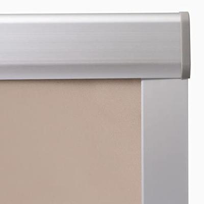 VidaXL Rolgordijn verduisterend beige c02