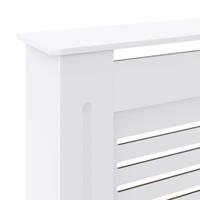 Radiatorombouw 205 cm MDF wit - thumbnail