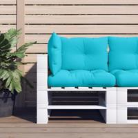 VidaXL Palletkussens 3 st oxford stof turquoise - thumbnail