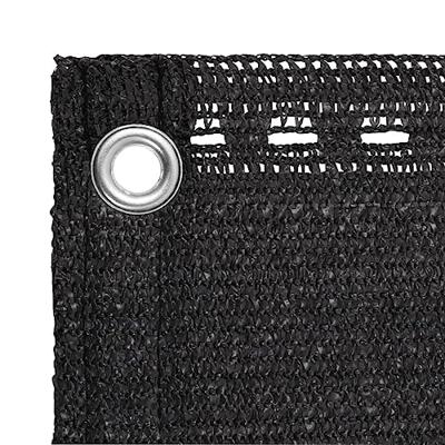 VidaXL Balkonscherm 75x500 cm hdpe antracietkleurig VidaXL Balkonscherm 75x500 cm hdpe antracietkleurig