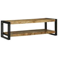 Salontafel Bruin 120 x 50 x 38 cm massief mangohout - thumbnail