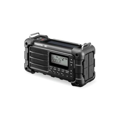 Sangean MMR-99 DAB+ Black Outdoorradio DAB+, DAB, VHF (FM) Noodradio, Bluetooth Zonnepaneel, Spatwaterbestendig, Stofdicht Zwart