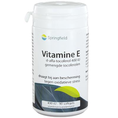 Springfield Vitamine E 400iu Springfield Vitamine E 400iu