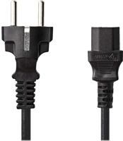 Voedingskabel | Schuko Male - IEC-320-C13 | 10 m | Zwart - thumbnail