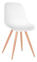 LABEL51 Eetkamerstoel 'Rimini', kleur Wit - thumbnail