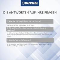 Buchel tas enkel 100% 25,4l waterdicht groen - thumbnail