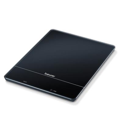 Beurer KS 34 Keukenweegschaal Digitaal Weegbereik (max.)=15 kg Zwart 200 x 263 x 20