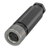 BALLUFF BCC06Z1 Sensor/actuator connector, niet geassembleerd M8 x 1 Aantal polen (sensoren): 3 1 stuk(s) - thumbnail