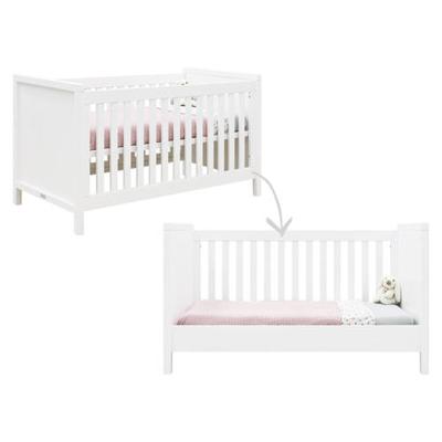 Bopita ledikant / bedbank Corsica (70 x 140 cm) Wit