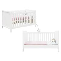 Bopita ledikant / bedbank Corsica (70 x 140 cm) Wit - thumbnail