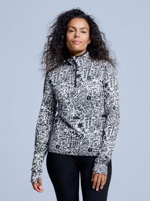 Poederbaas Skipully Dames Cabin Life Wit / Zwart-XS Poederbaas Skipully Dames Cabin Life Wit / Zwart-XS