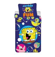 Spongebob dekbedovertrek 100 x 135 cm Katoen - thumbnail