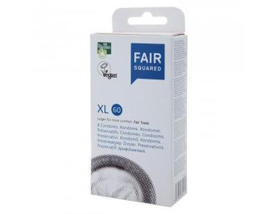 Fair Squared Condooms vegan xl60 - 8st