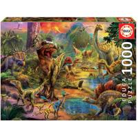 Puzzel Dinosaur Land Educa 17655 500 Onderdelen 1000 Onderdelen 68 x 48 cm - thumbnail