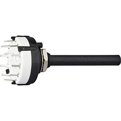 TRU COMPONENTS TC-9415608 SR26E4712-R-50 Draaischakelaar 250 V 150 mA 12 x 30 ° 1 stuk(s)