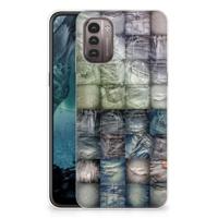 Silicone Back Cover Nokia G21 | G11 Spijkerbroeken - thumbnail