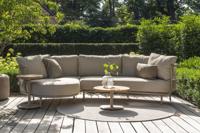 4 Seasons Sardinia ronde hoekbank - latte - thumbnail