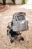 Luiertas Parijs Puffy BEABA grijs - thumbnail