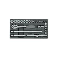 Gedore 5621220 1500 E-30 L Gereedschapinlegstuk (l x b x h) 158 x 310 x 42 mm - thumbnail