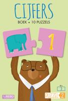 Rebo Publishers Puzzel2 - boek cijfers met 10 puzzels - thumbnail