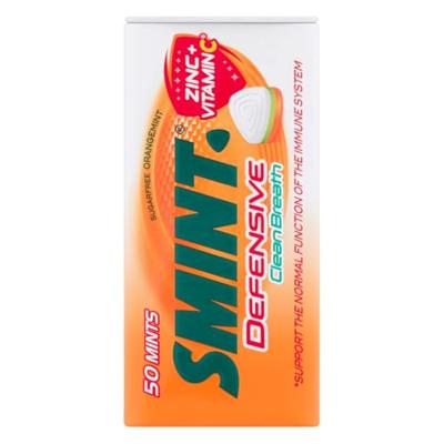 Smint - Defensive Orange - 12x 50 stuks Smint - Defensive Orange - 12x 50 stuks