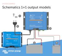 Victron Energy Phoenix Smart IP43 Charger 12/50 (1+1) 120-240V Loodaccu-lader Laadstroom (max.) 50 A - thumbnail