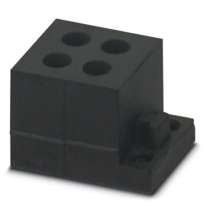 Phoenix Contact CES-SRG-BK-4X6 Kabeltule Klem-Ø (max.): 6 mm NBR Zwart 10 stuk(s) Phoenix Contact CES-SRG-BK-4X6 Kabeltule Klem-Ø (max.): 6 mm NBR Zwart 10 stuk(s)