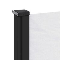 Windscherm uittrekbaar 160x300 cm wit - thumbnail