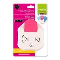 Vaessen Creative • 3-in-1 label hoekpons ticket - thumbnail