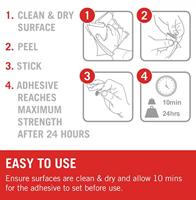 VELCRO® VEL-EC60228 Klittenband punten Om vast te plakken Haak- en lusdeel (Ø) 16 mm Zwart 16 paar - thumbnail