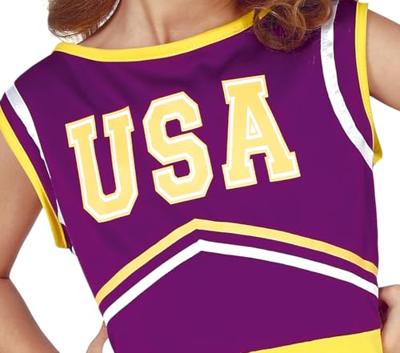 Cheerleader Kostuum Meisje Paars