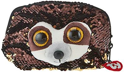 TY Fashion Handtas Luiaard Dangler 20 cm Bruin/Goud