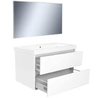 Badkamermeubel Wiesbaden Vision 80x46 Wit (2 laden) - thumbnail