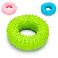 Nobleza Honden piepspeelgoed - Grote ring - Rubber - 12,5 cm - thumbnail