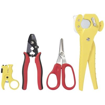 TOOLCRAFT TO-9621810 Glasvezelgereedschap Incl. kabelsnijder, Incl. kabelontmanteling 0 tot 25 mm