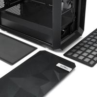 ATX Semi-toren BehuizingFractal Design Meshify C Zwart - thumbnail