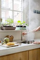 Quooker Fusion round losse kokend waterkraan zonder boiler RVS - thumbnail