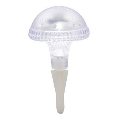 Led solarlamp assisi paddestoel wit