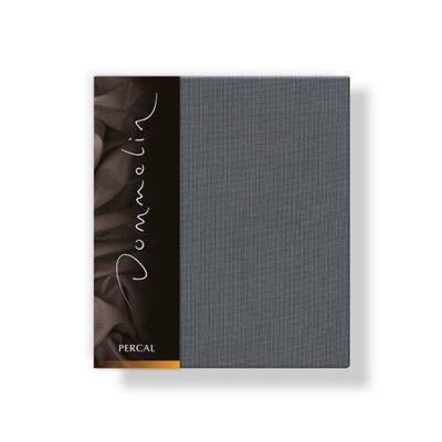 Dommelin Dommelin Kussensloop Uni Percal 200TC 555 Olifantgrijs 60x70