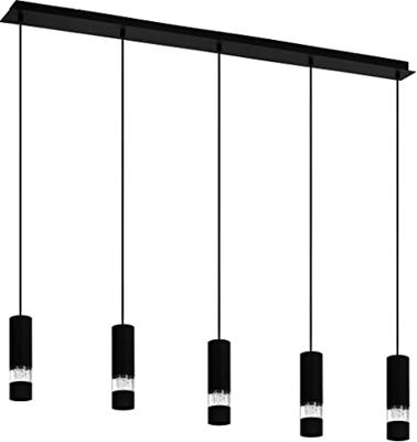 Stars of Light Hanglamp 5-lichtsBernabeta zwart - 39706