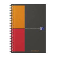 Oxford INTERNATIONAL notebook, 160 bladzijden, ft B5, geruit 5 mm - thumbnail