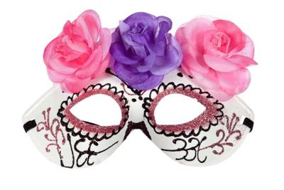 Masker met bloemen