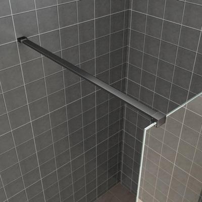 Wiesbaden Vierkante Stabilisatiestang 120 cm Mat Zwart