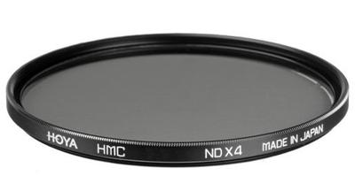 Hoya Grijsfilter NDx4, HMC Multi Coated - 2 stops - 43mm Hoya Grijsfilter NDx4, HMC Multi Coated - 2 stops - 43mm